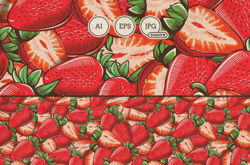 25xt-126853 FruitsVegetablesVintageSeamlessPatternsz3.jpg