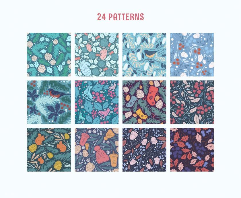 25xt-610982 ChristmasGiftVectorPatternsSetz3.jpg