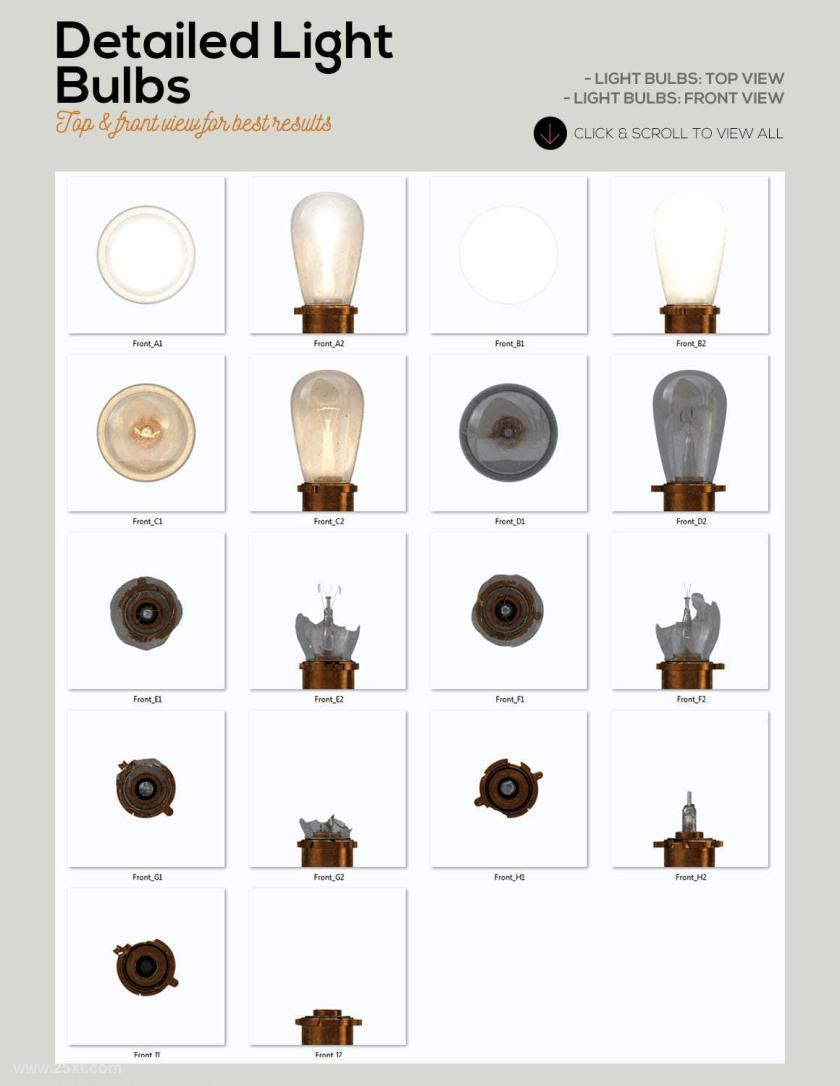 25xt-611106 MarqueeLightBulbsFront2-FontWithoutBulbsz5.jpg