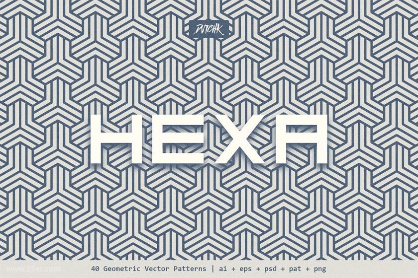 25xt-160936 HexaGeometricVectorPatternsz9.jpg