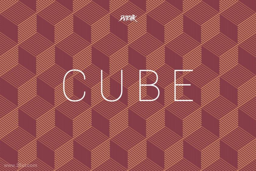 25xt-161019 CubeSeamlessGeometricBackgroundsVol06z4.jpg