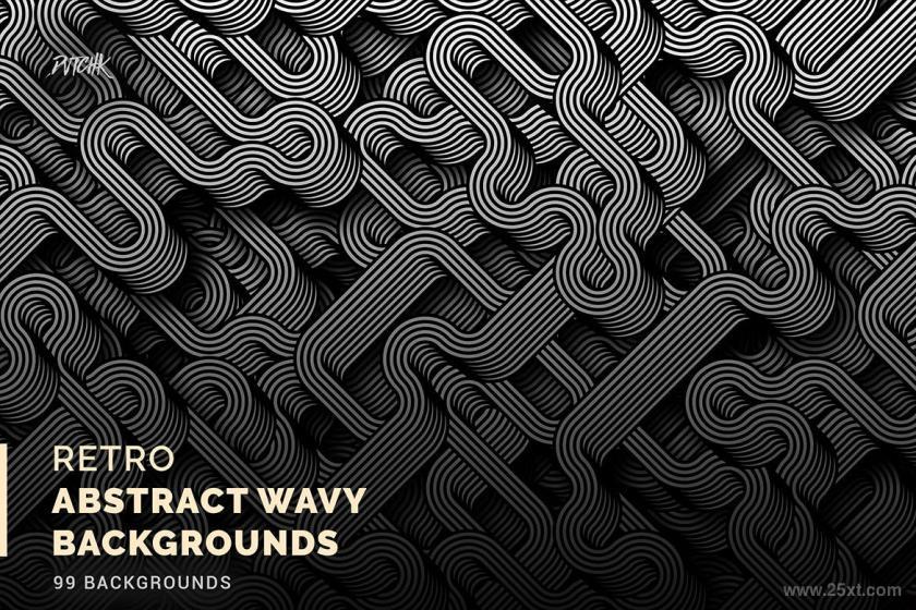 25xt-170393 RetroAbstractWavyBackgroundsz3.jpg