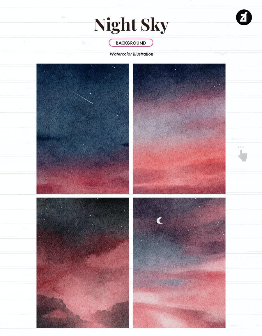 25xt-128565 8-Night-sky-watercolor-backgroundz3.jpg
