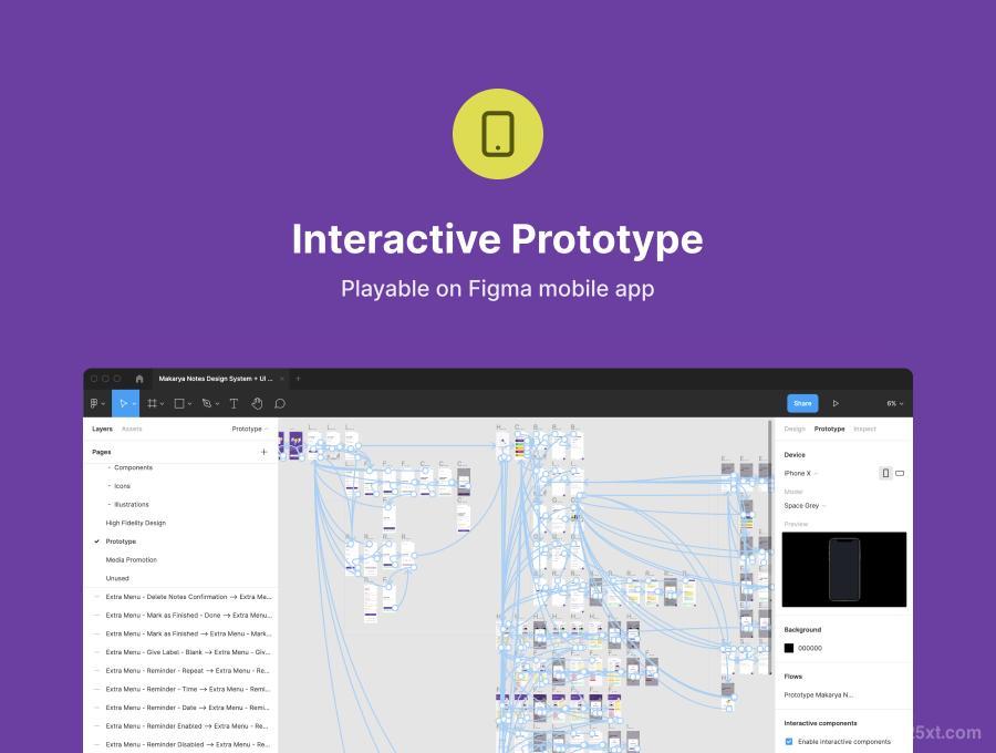 25xt-486619 MakaryaNotesAdvancedNoteTakingApp-DesignSystemUIKitz5.jpg