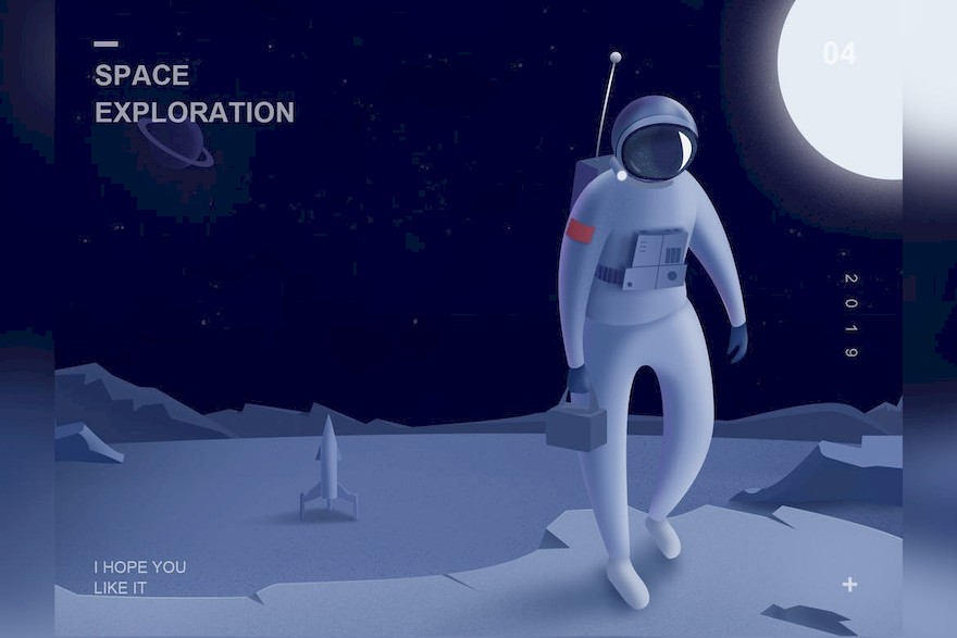 Spaceman Illustration-Multi Purpose PSD Template-1.jpg