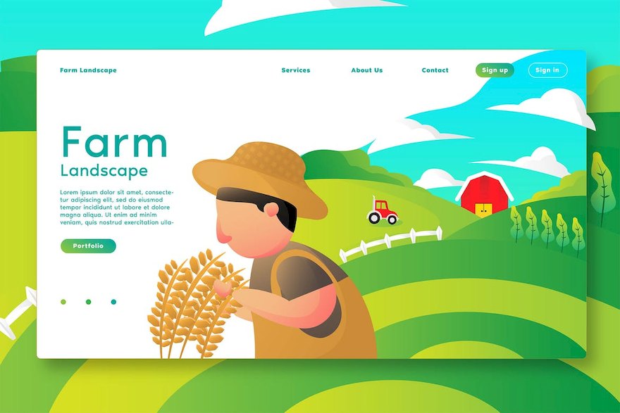 37134 Farm Lanscape - Web Header & Vector Template G.jpeg