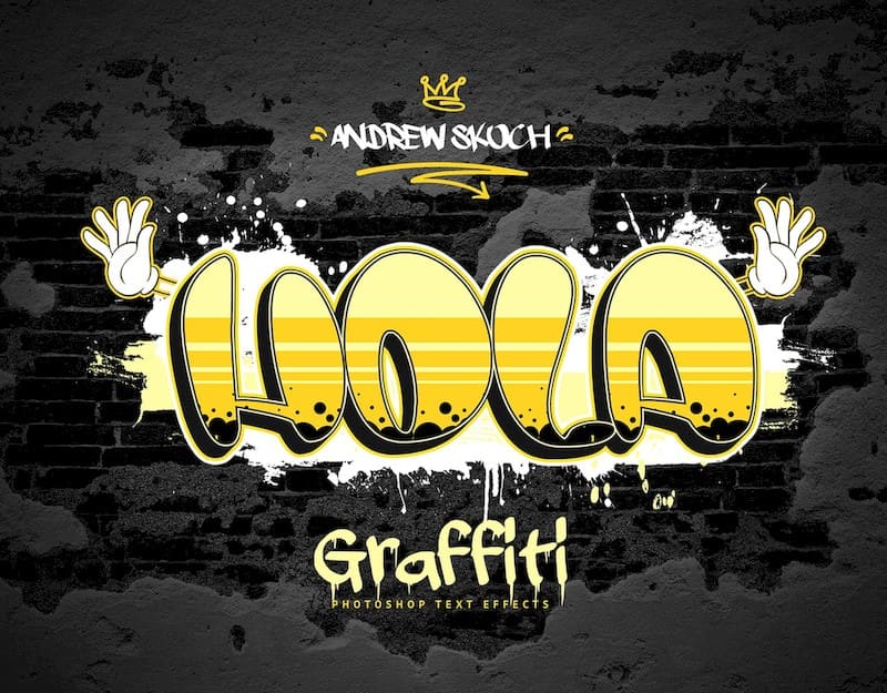 Graffiti Text Effects - 10 PSD - vol 3-3.jpg