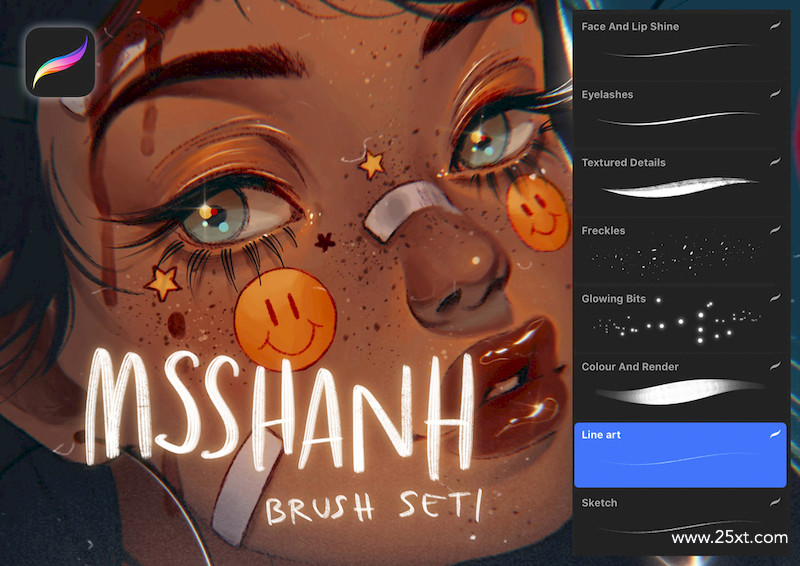 My Brush Pack for Procreate app (10 brushes) 3.jpg