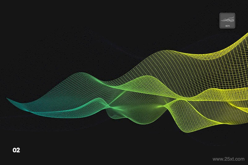 Digital Network Flow of Waves Photoshop Brushes-9.jpg