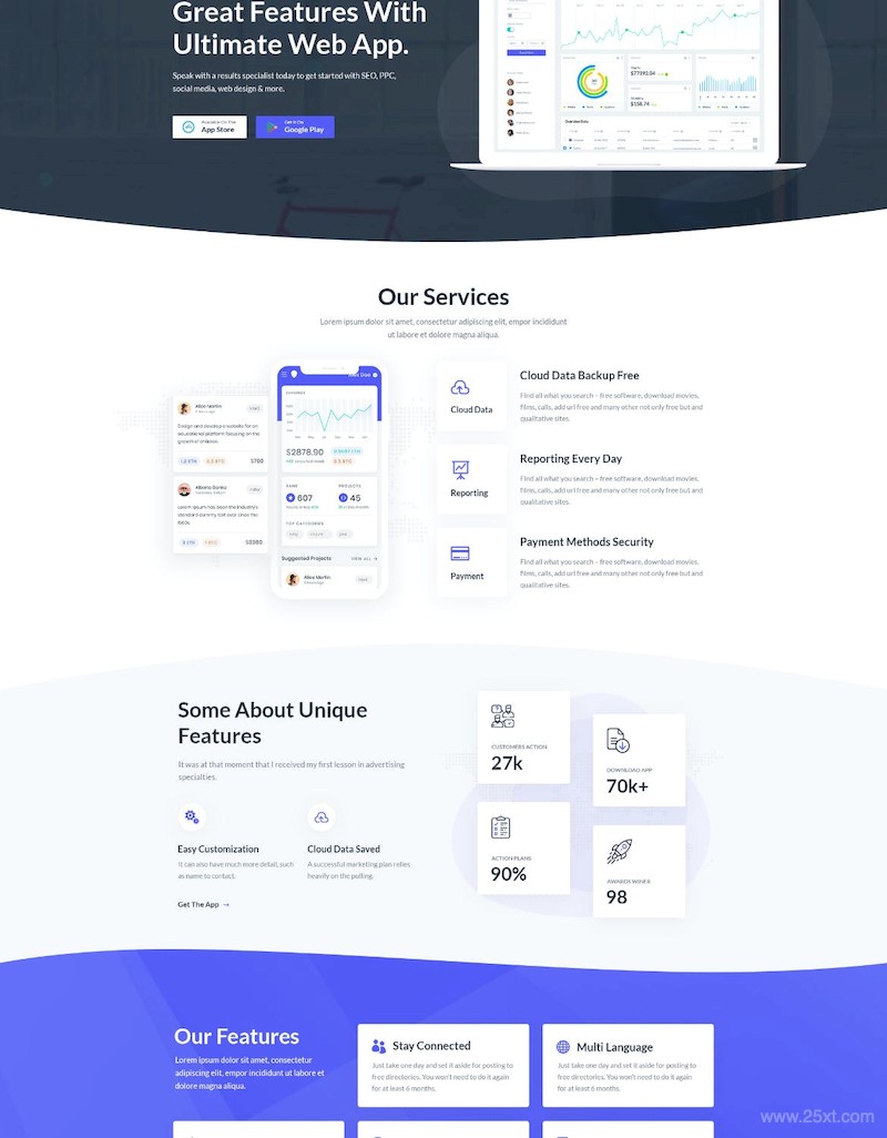 Uzino | Premium Startup App PSD Template-2.jpg