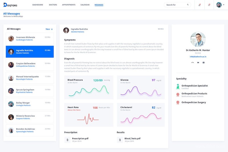 Doqtors Medical Admin Dashboard UI Kit (SKETCH)-4.jpg
