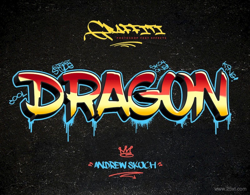 Graffiti Text Effects - 10 PSD - vol 2-10.jpg