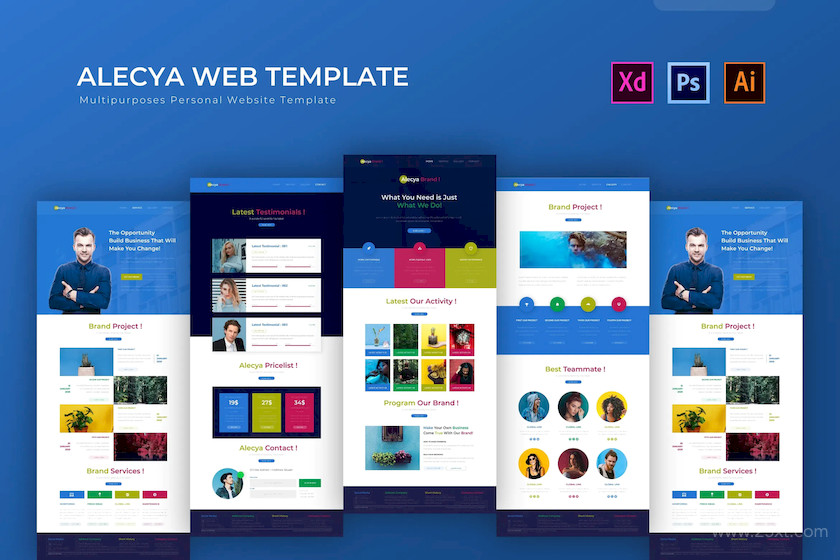 Alecya PSD Web Template.jpg