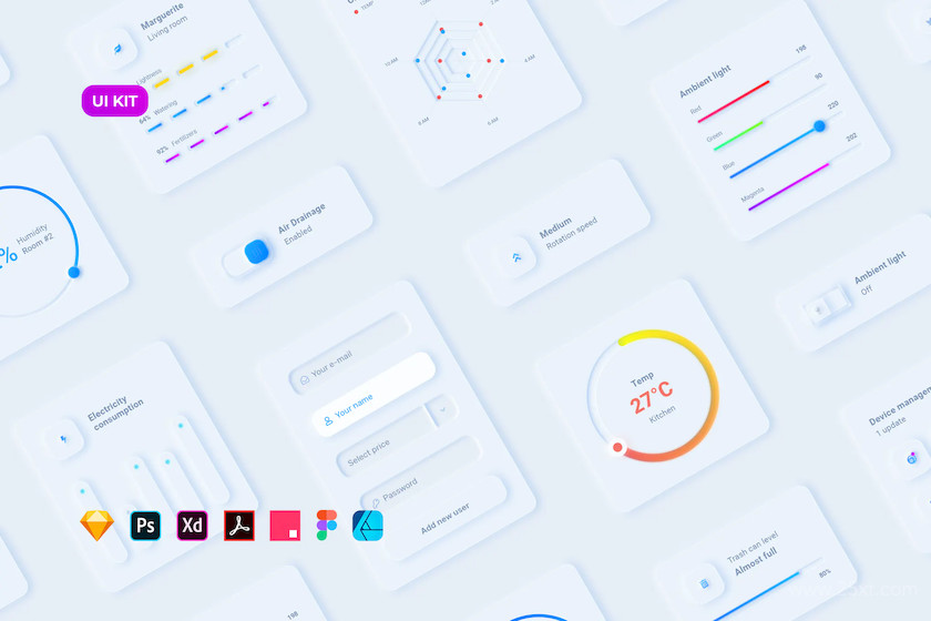 Neumorphic UI for Smart House 4.jpg
