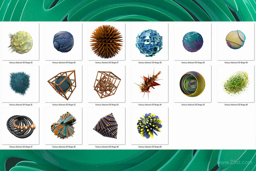 40 Abstract 3D Shapes 3.jpg