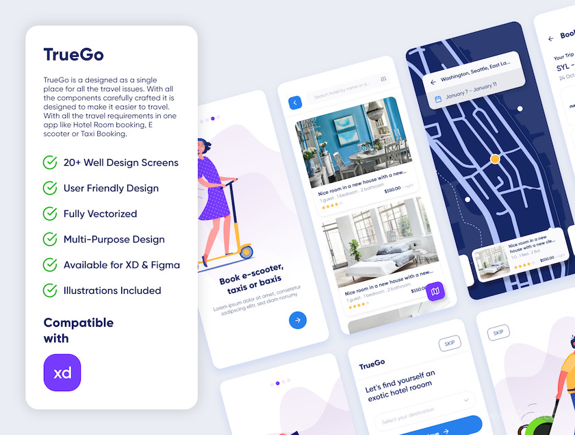 TrueGo Travel App UI Kit 3.jpg