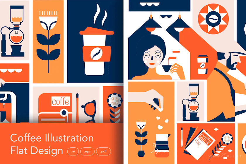 Coffee Illustration Artwork Clipart.jpg