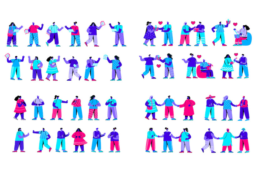 Collection Flat Blue People Character 6.jpg