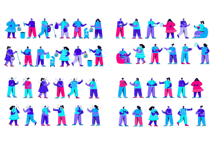 Collection Flat Blue People Character 3.jpg