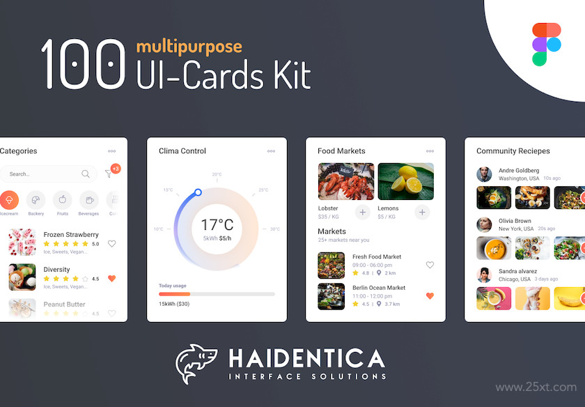 483631 100 Multipurpose UI Kit Cards Package 1.jpg