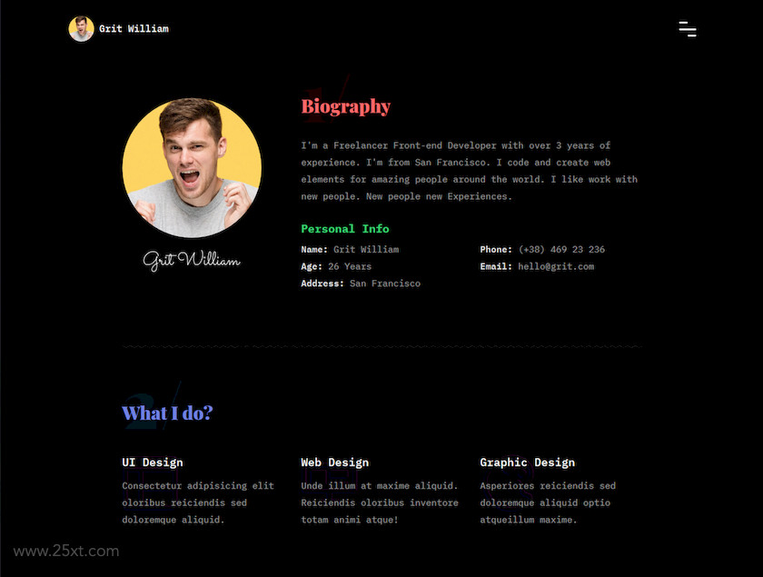 25xt-483785 Grit - Portfolio-CV-Resume HTML Template 3.jpg