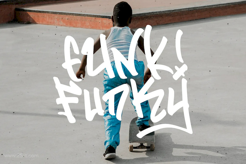 25xt-484113 Flim Flom - Graffiti Font2.jpg