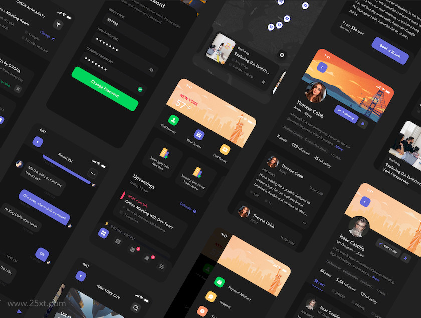 25xt-484150 CoSpace App UI Kit2.jpg