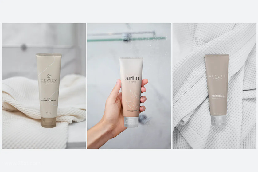 25xt-484214 Cosmetic Mock-Up Cream Tube Bathroom4.jpg