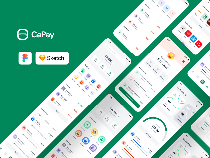 25xt-484509 CaPay Wallet iOS UI Kit1.jpg