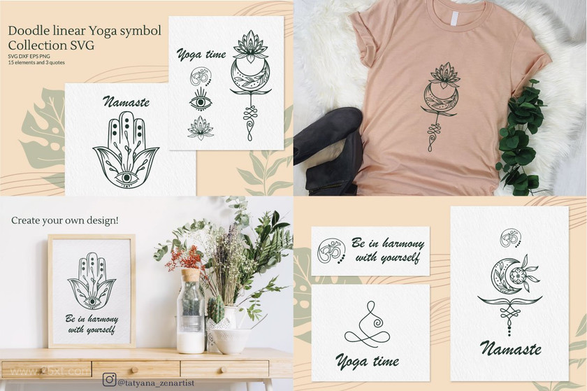 25xt-484719 Doodle linear SVG graphics & Cricut files Bundle 12.jpg