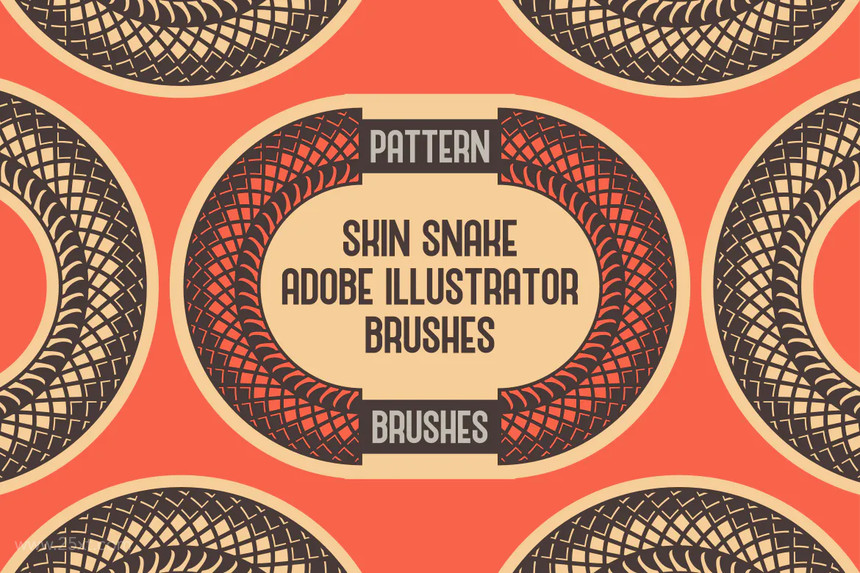 25xt-155471Skin Snake Pattern Brushes Adobe Illustrator2.jpg