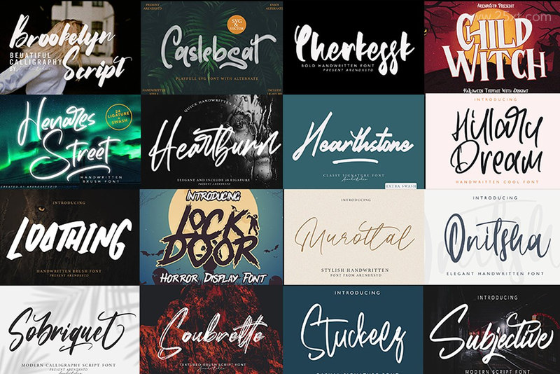 25xt-485159-Magnificent Gorgeous Fonts Bundle -12.jpg