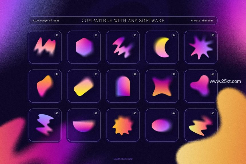 25xt-486103-Blurry gradient shapes collection5.jpg