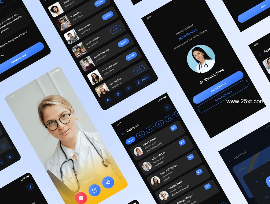 25xt-487135-DoctorQ - Online Doctor Consultation App UI Kit6.jpg