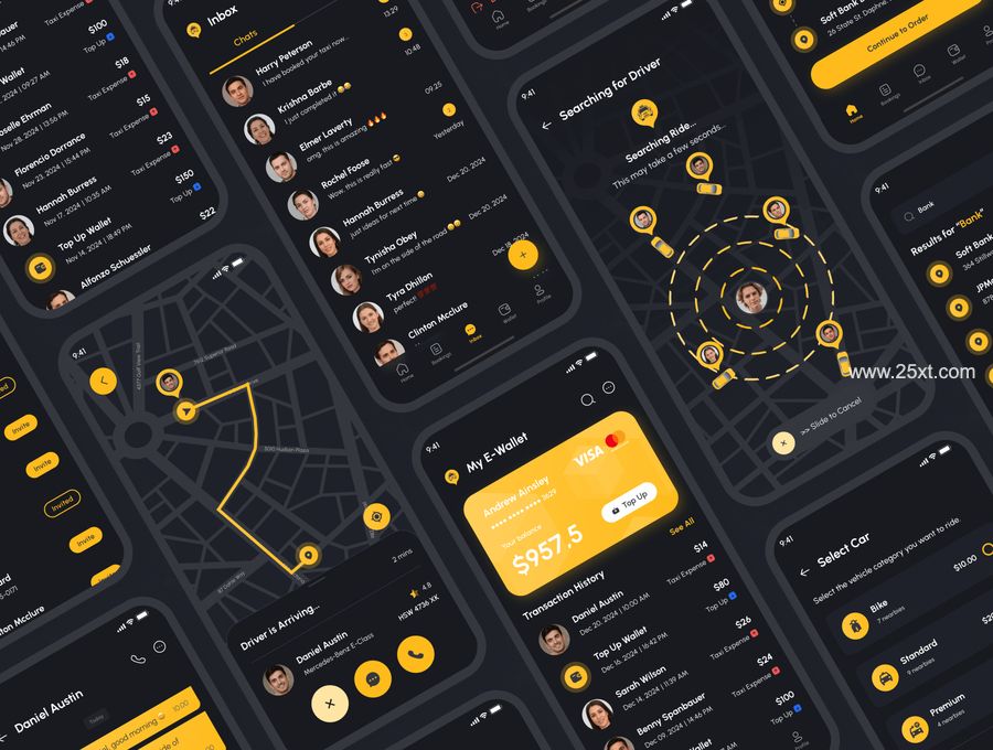 25xt-171128-Taxio - Taxi Booking App UI Kit6.jpg