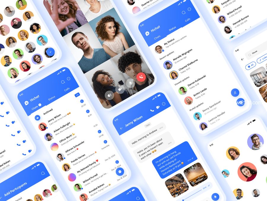 25xt-171682-Hichat - Messenger App UI Kit3.jpg