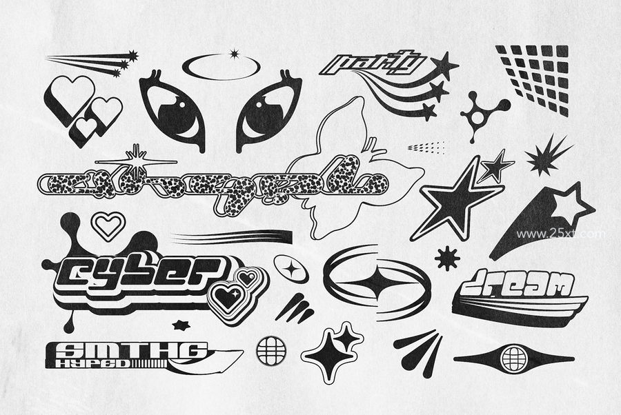 25xt-162242-Y2K 240 Shapes Badges Graphic Styles6.jpg