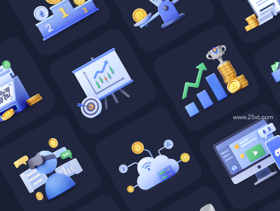 25xt-172453-Blockchain 3D Icon Set7.jpg
