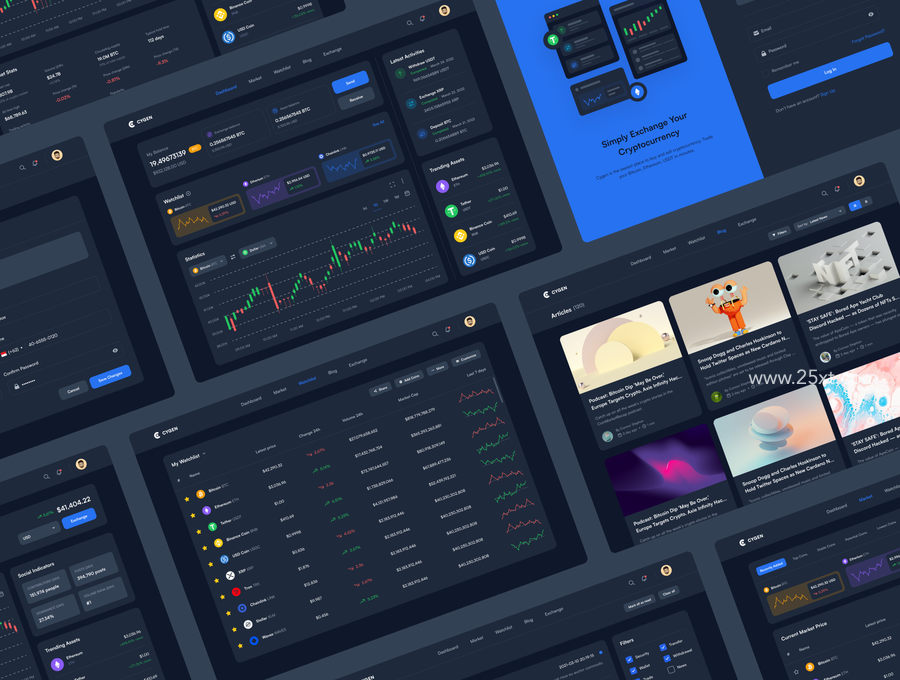 25xt-172456-Cygen - Crypto Exchange Dashboard UI Kit4.jpg