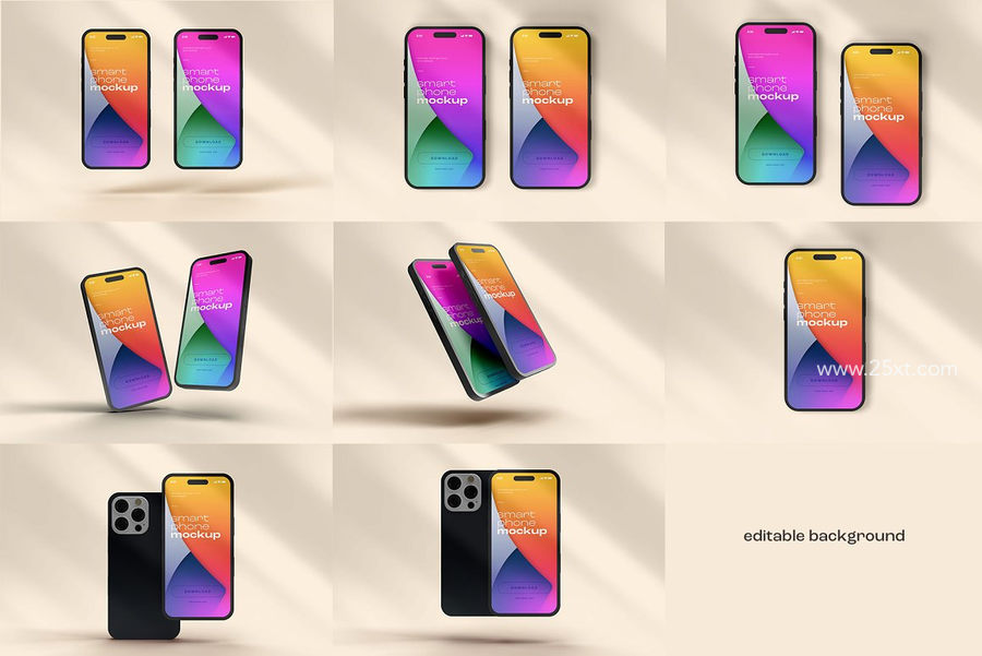 25xt-162290-iPhone 14 Pro Clay Mockup Set4.jpg