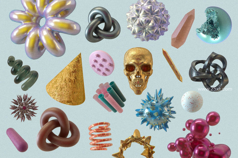 25xt-172483-Shapes 140 Abstract 3D Shapes11.jpg