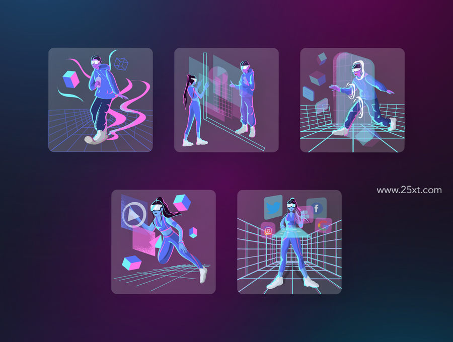 25xt-162462-Metaverse Illustration Pack5.jpg
