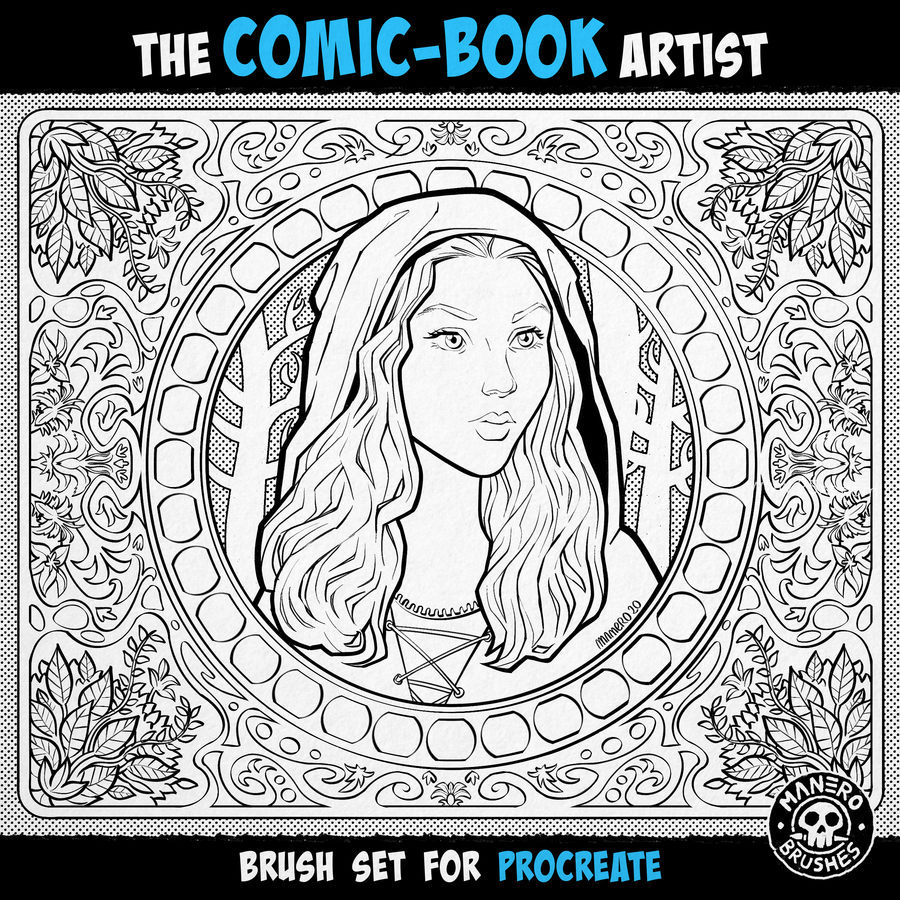25xt-162895-The Comic-Book Artist Brush Set for Procreate6.jpg