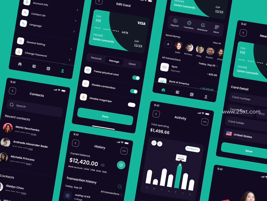 25xt-163504-Radianpay - Fintech Mobile App UI Kit6.jpg