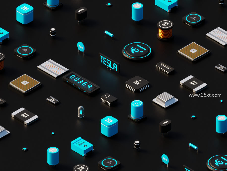 25xt-163731-Polychips – 3D low poly components and microchips4.jpg