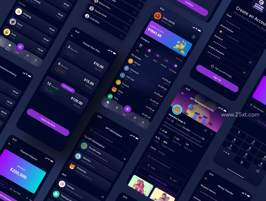 25xt-173149-Bit Pulse Crypto Wallet Mobile App UI Kit5.jpg