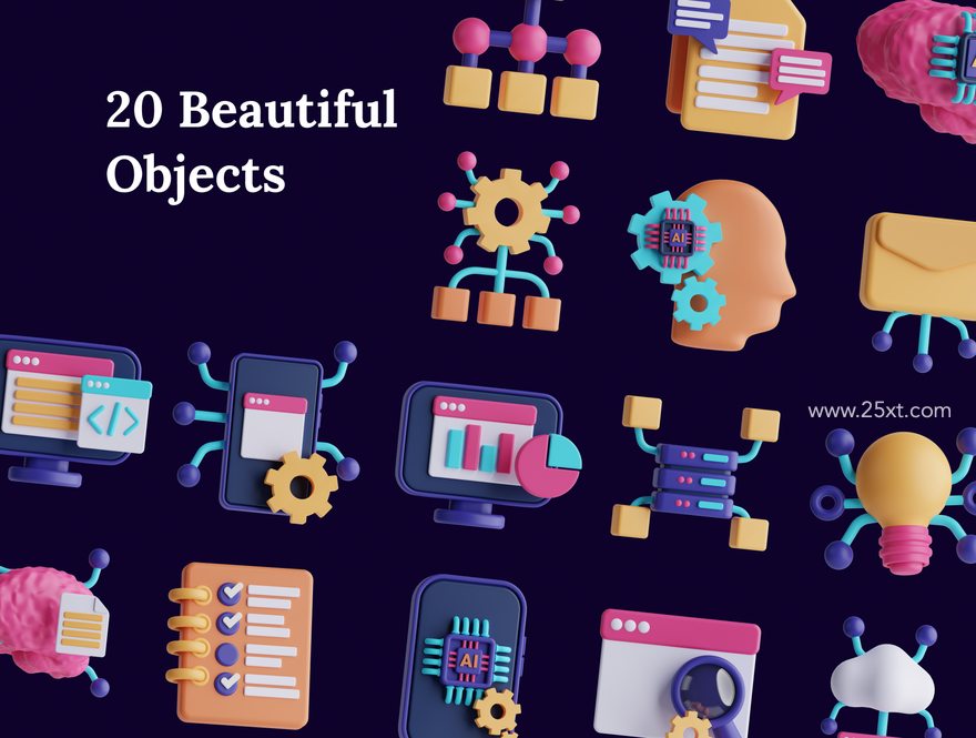 25xt-165708-Machine Learning 3D Icon Set6.jpg