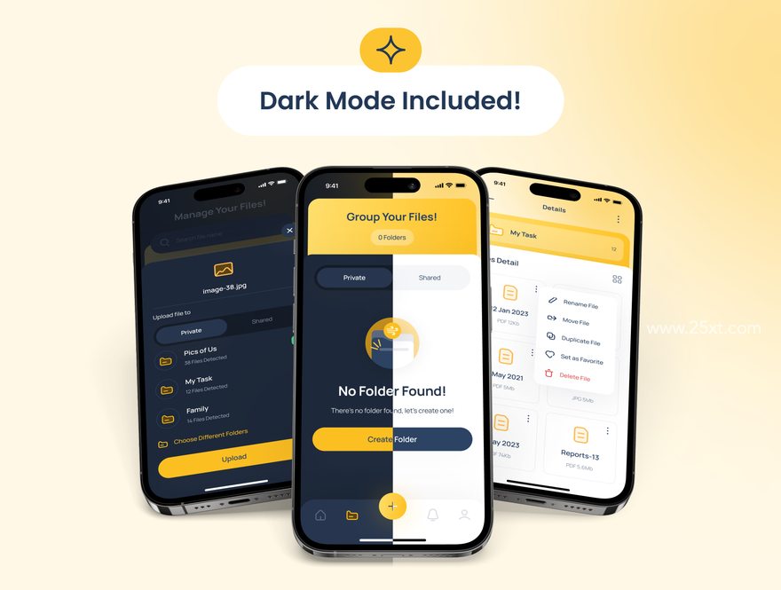 25xt-165711-Mish - File Manager App UI Kit2.jpg