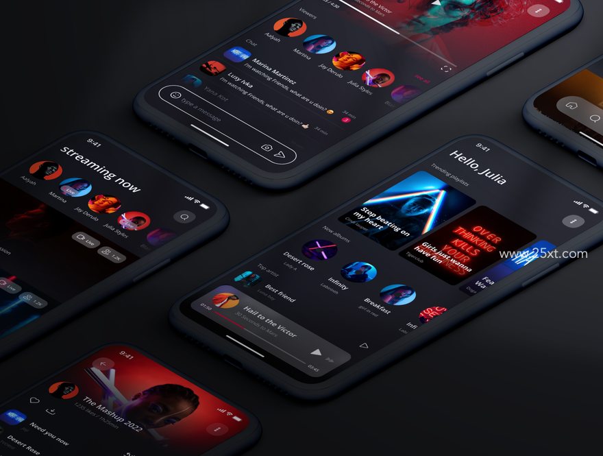 25xt-165712-Music app UI Kit5.jpg