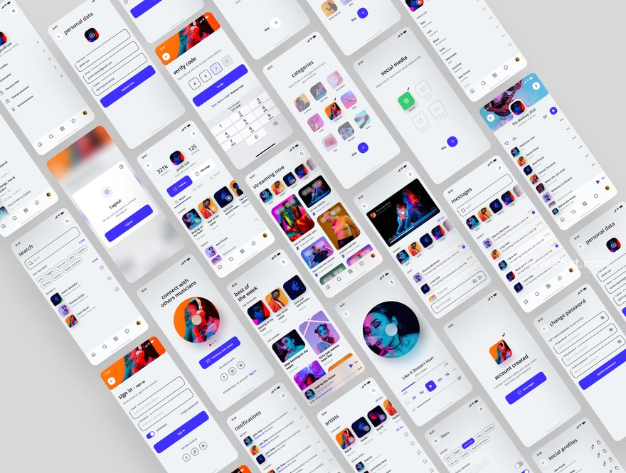 25xt-165712-Music app UI Kit4.jpg